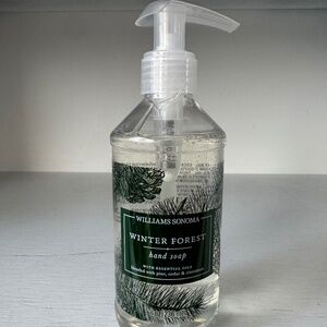 New Williams Sonoma Winter Forest Hand Soap Essential Oils 8oz